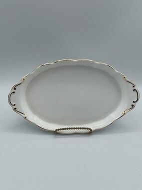 vintage Royal Albert Val D'Or oval serving platter/Tray